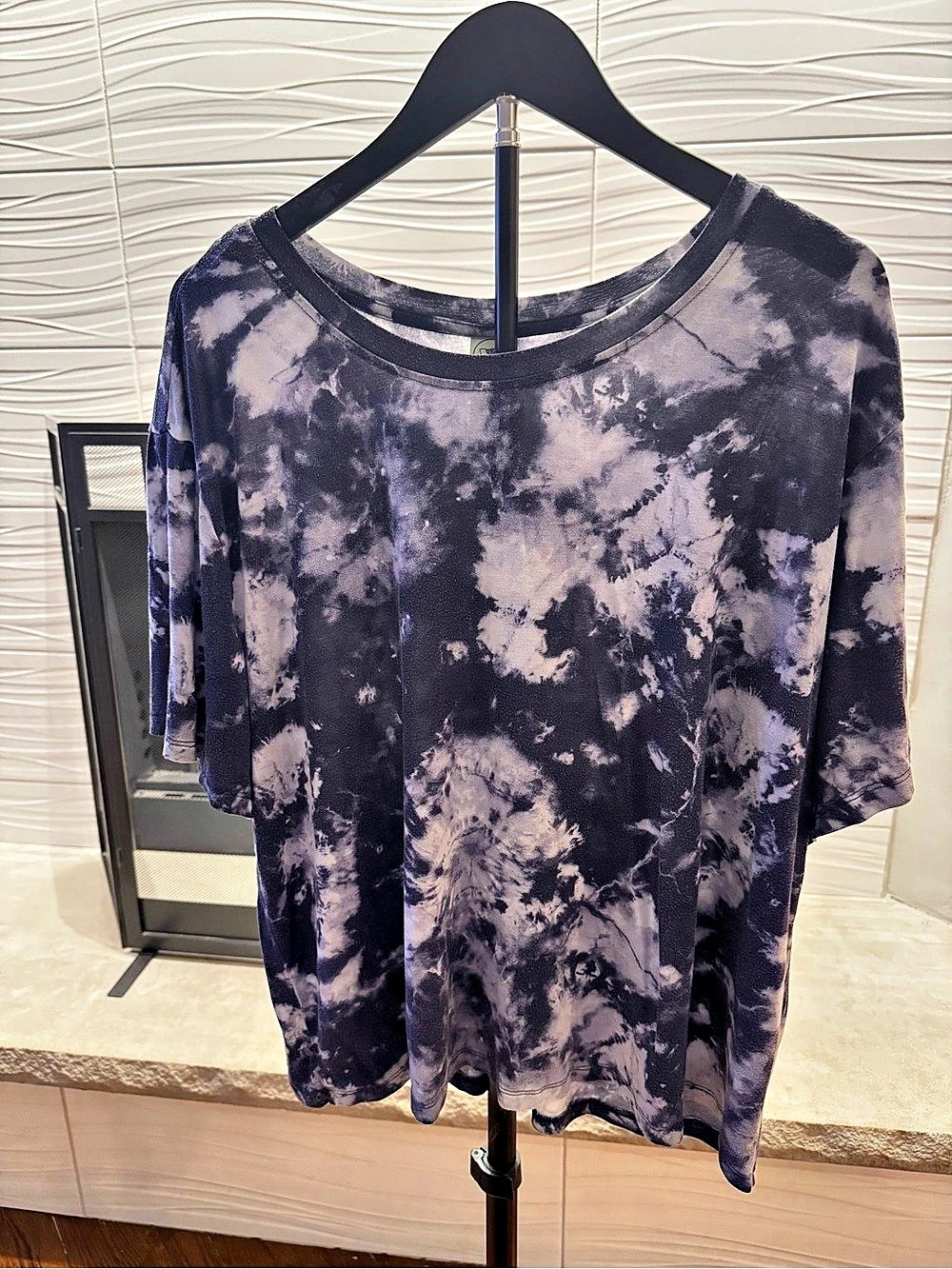 Honeydew Tie-Dye 2 piece pajamas Short Sleeve Top and cropped bottoms soft comfy